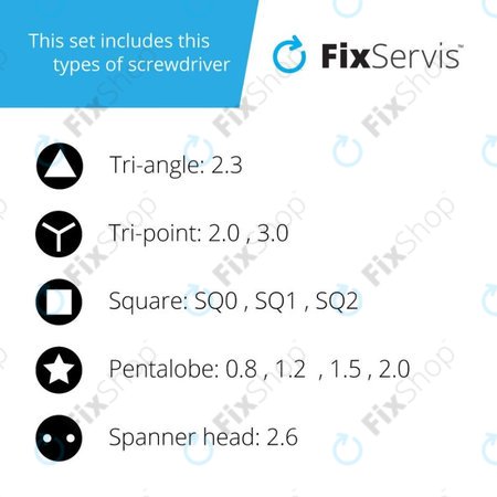 Jakemy JM-8166 - Set de Unelte de service pentru service electronic 61în1