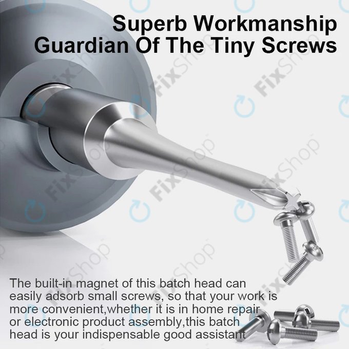 Mechanic KING KONG+ - Set șurubelnițe Torx, Tri-point, Cross - 6buc