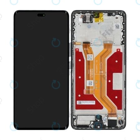 Honor Magic7 Lite - Ecran LCD + Sticlă Tactilă + Ramă (Titanium Black) - 0235AMMM Genuine Service Pack