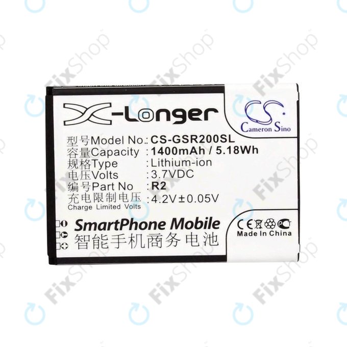 Baterie pentru Gigabyte Gsmart Roma, R2, Li-ion, 3.7V, 1400mAh, HQ
