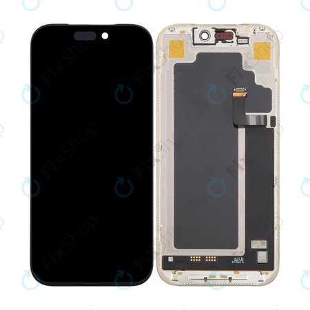 Apple iPhone 17 Pro - Ecran LCD + Sticlă Tactilă + Ramă Hard OLED FixPremium