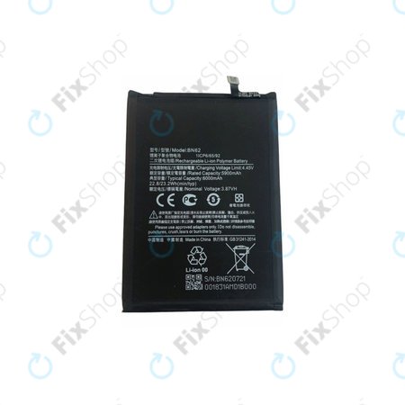 Xiaomi Redmi 9T - Baterie BN62 6000mAh