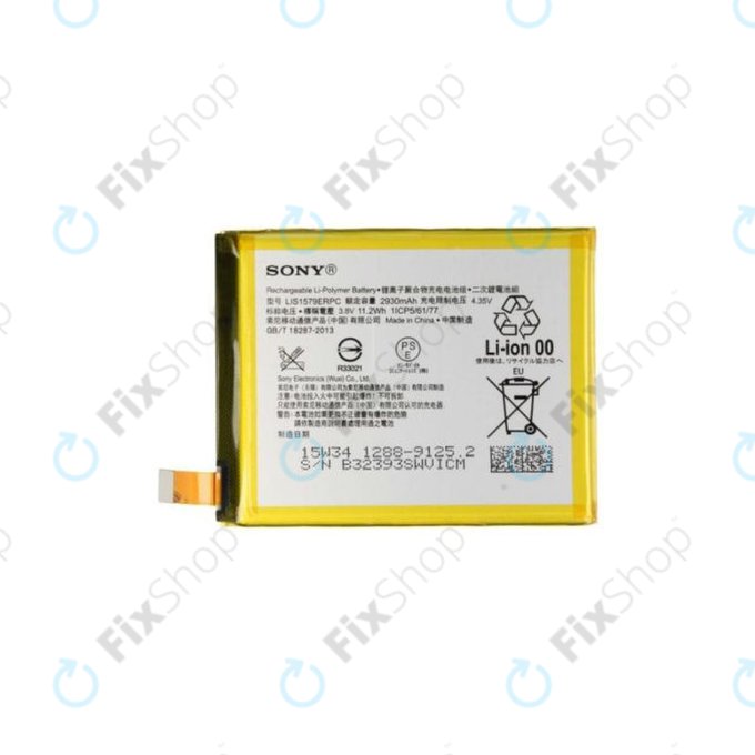 Sony Xperia Z3 Plus E6553 - Baterie LIS1579ERPC 2930mAh - 1288-9125 Genuine Service Pack