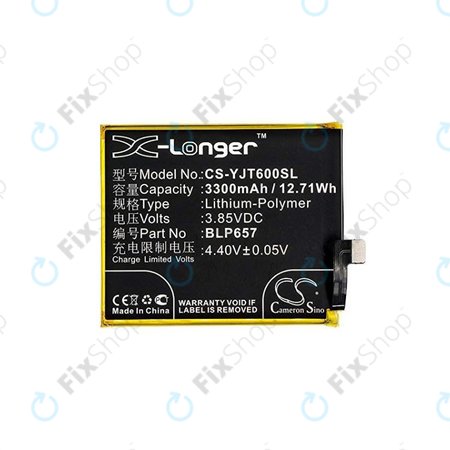 OnePlus 6 A6000 A6003 - Baterie BLP657 3300mAh HQ