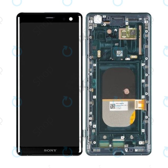 Sony Xperia XZ3 - Ecran LCD + Sticlă Tactilă + Ramă (Forest Green) - 1315-5028 Genuine Service Pack