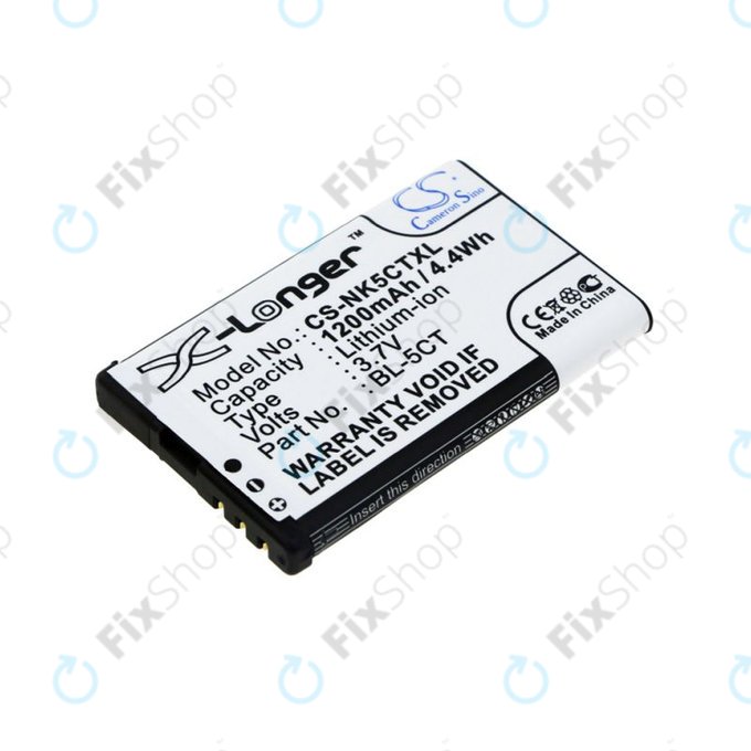 Baterie pentru Nokia 5220, 5630, 6303, 6700, C5, 1200mAh, Li-Ion, 3.7V, BL-5CT, HQ