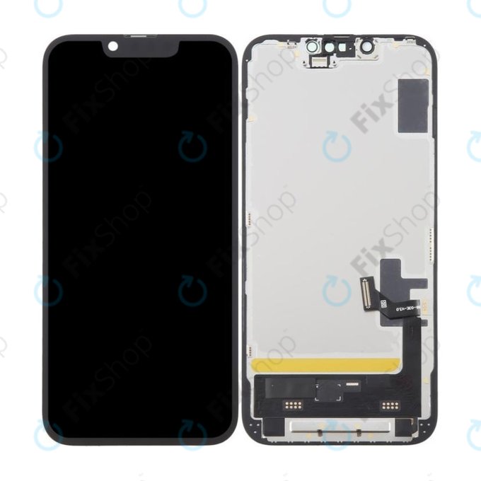 Apple iPhone 16e - Ecran LCD + Sticlă Tactilă + Ramă Soft OLED FixPremium