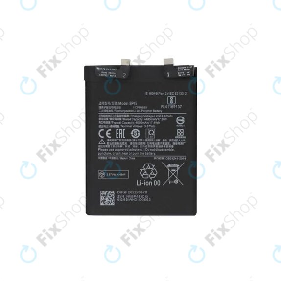 Xiaomi 12 Pro 2201122C 2201122G - Baterie BP45 4600mAh