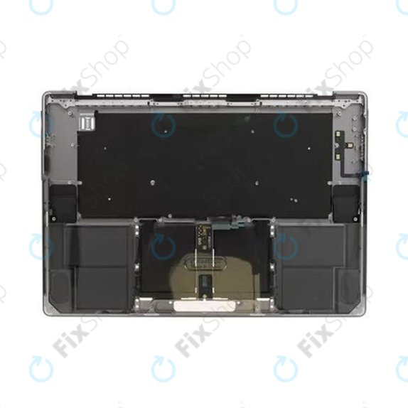 Ramă superioară tastatură pentru MacBook Pro 16" A2780 (2023), cu tastatură US și baterie, Space Gray, 661-32189, Genuine Apple