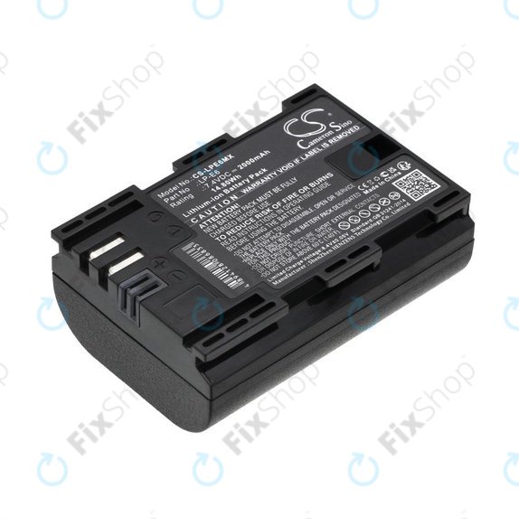 Baterie pentru Canon EOS 5D Mark II, EOS 7D, EOS 70D, 2000mAh, Li-Ion, 7.4V, LP-E6, HQ