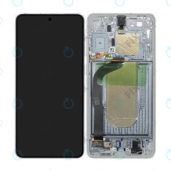Samsung Galaxy S25 Edge - Ecran LCD + Sticlă Tactilă + Ramă (Titanium Silver) - GH82-37224A Genuine Service Pack