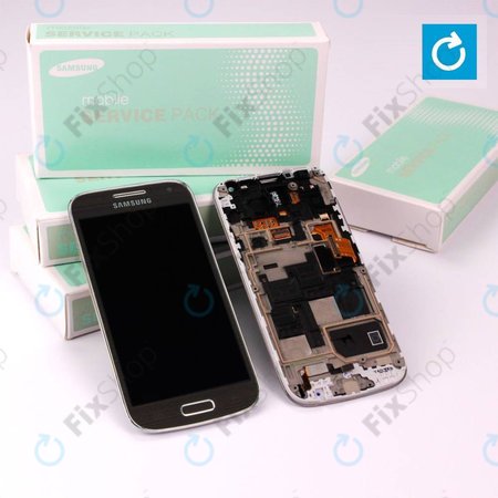 Samsung Galaxy S4 i9506 LTE - Ecran LCD + Sticlă Tactilă + Ramă (Brown) - GH97-15202E Genuine Service Pack