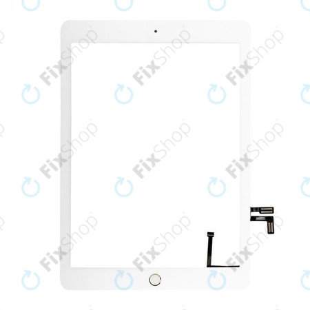 Apple iPad (5th Gen 2017) - Sticlă Tactilă + Buton Acasă (Gold)