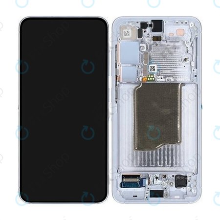 Samsung Galaxy S25 - Ecran LCD + Sticlă Tactilă + Ramă (Icy Blue) - GH82-36329C Genuine Service Pack