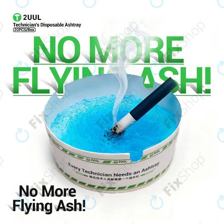 Scrumieră de unică folosință pentru tehnicieni, 2UUL AS01, 20 buc/cutie