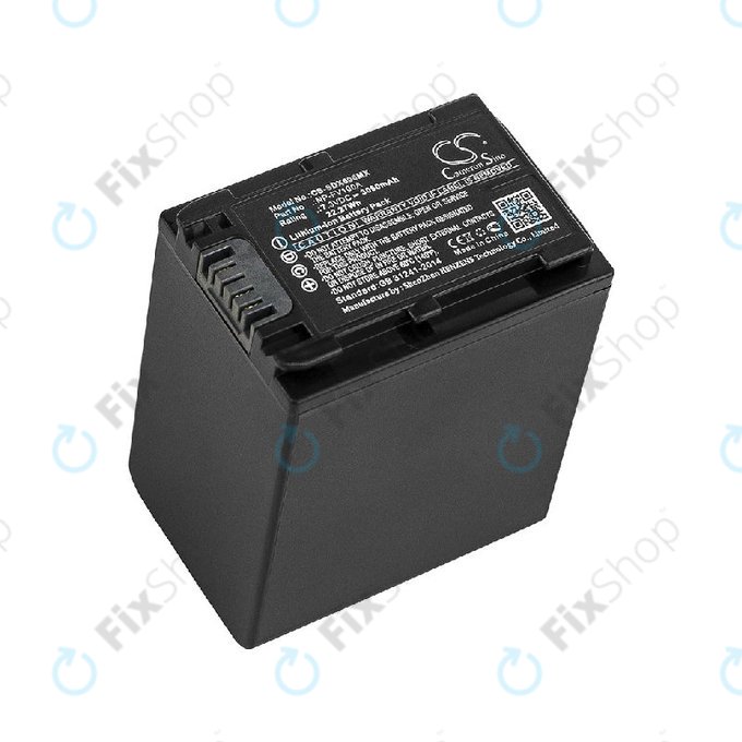 Baterie pentru Sony Fdr-Ax33, Sony Fdr-Ax40, 3050mAh, Li-Ion, 7.3V, NP-FV100A, HQ