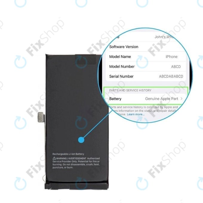 Baterie pentru iPhone 15 Plus | 661-37207 | 4383mAh | Genuine Apple