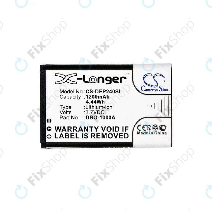 Baterie pentru Doro 1370, 1372, 2404, 6040, 1200mAh, Li-ion, 3.7V, DBO-1000A, HQ