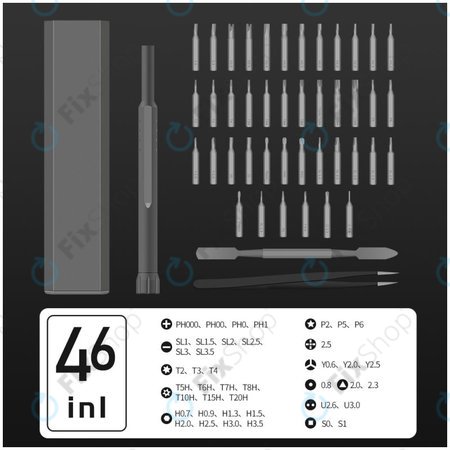 Kingsdun - Precission Screwdriver Set for Phone & PC Repair 44în1