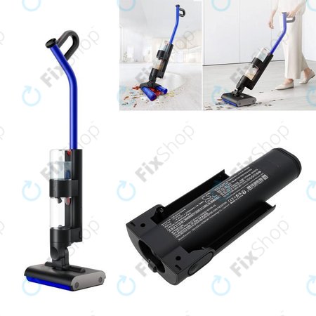 Baterie pentru Dyson WashG1 Wet Floor Cleaner, 2350mAh, Li-Ion, 14.8V, 452646, HQ