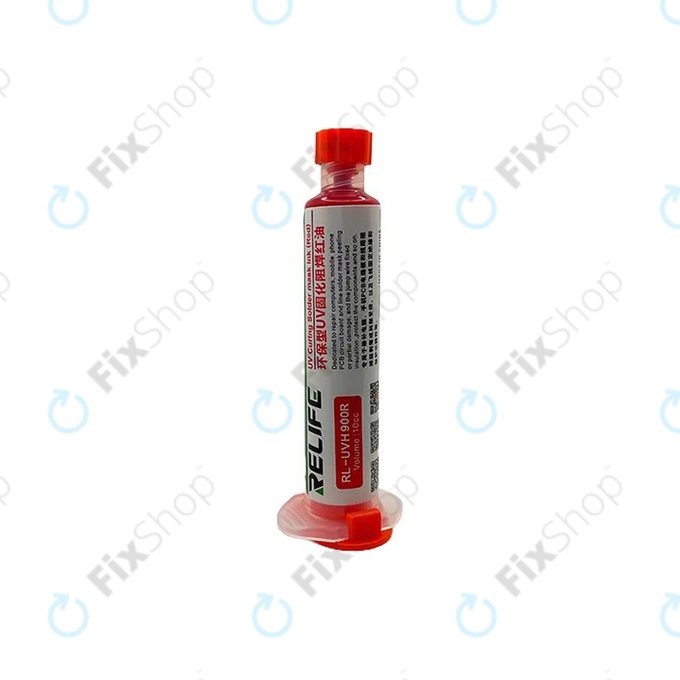Relife RL-UVH900R - Mască UV Rezistentă de lipit - 10ml (Roșu)