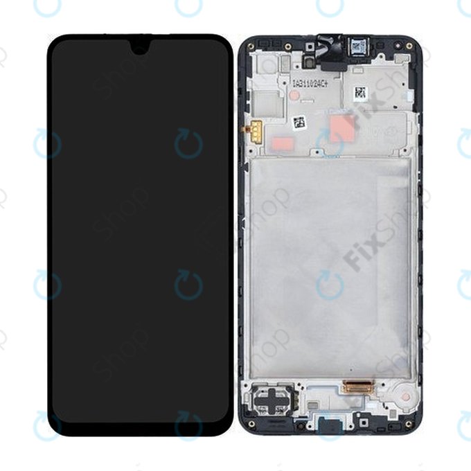 Ecran pentru Samsung A16 4G, Black, Sticlă tactilă cu ramă, GH82-36253A, Genuine Service Pack