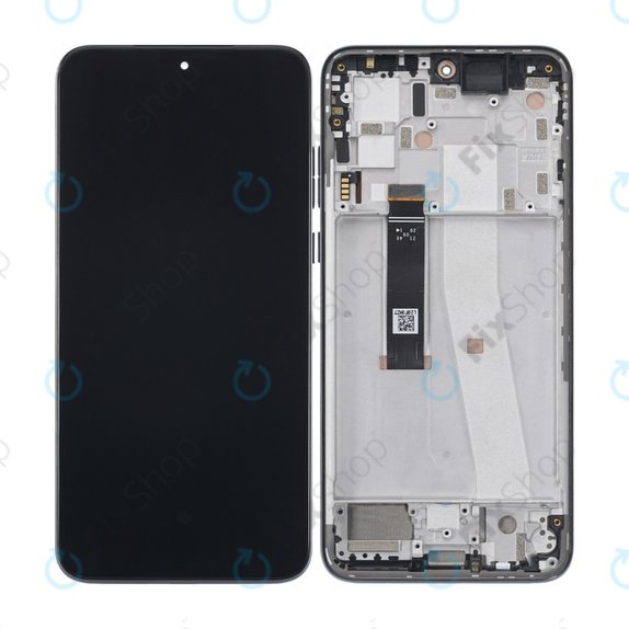 Motorola Edge 30 Neo - Ecran LCD + Sticlă Tactilă + Ramă (Black Onyx) OLED