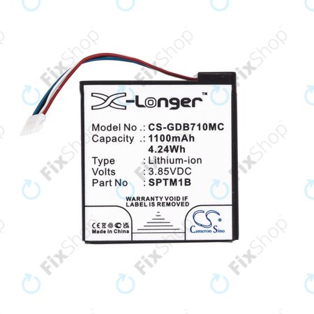 Baterie pentru Gopro Hero 7 Silver, White, 1100mAh, Li-Ion, 3.85V, SPTM1B, HQ