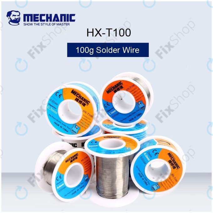 Mechanic HX-T100 - Sârmă de lipit vârf Sn/Pb - 0,5 mm
