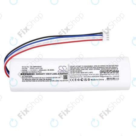 Baterie pentru Xiaomi Mi Robot Vacuum Mop 2, Mijia Sweeping Vacuum Cleaner 2C, 3200mAh, Li-Ion, 14.4V, P2051-4S1P-ZM, HQ