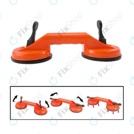 Ventuză dublă pentru dispozitive de deschidere (plastic, cauciuc)