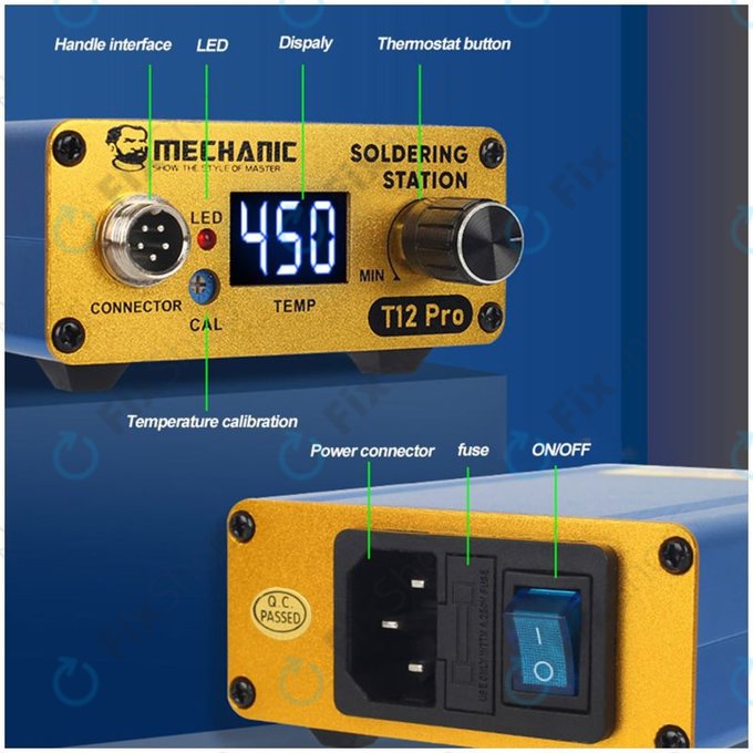 Mechanic T12 Pro - Statie de lipit digitală