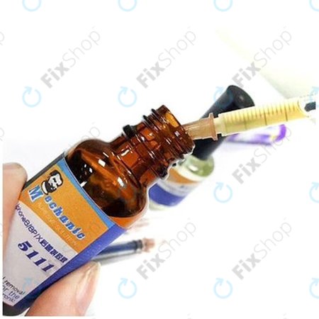 Mechanic 5111 - Remover de adezive pentru sticle spate pentru (iPhone 8 - 14 Pro Max) - 20ml