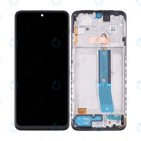 Xiaomi Redmi Note 11, Poco M4 Pro 4G - Ecran LCD + Sticlă Tactilă + Ramă (Black) OLED