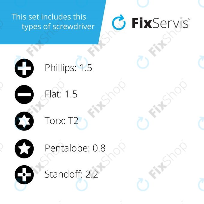 Nanch 6in1 Portabil - Șurubelniță de Precizie din Oțel Vanadiu
