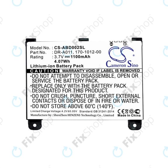 Baterie pentru Amazon Kindle 2, 1100mAh, Li-Ion, 3.7V, DR-A011, HQ