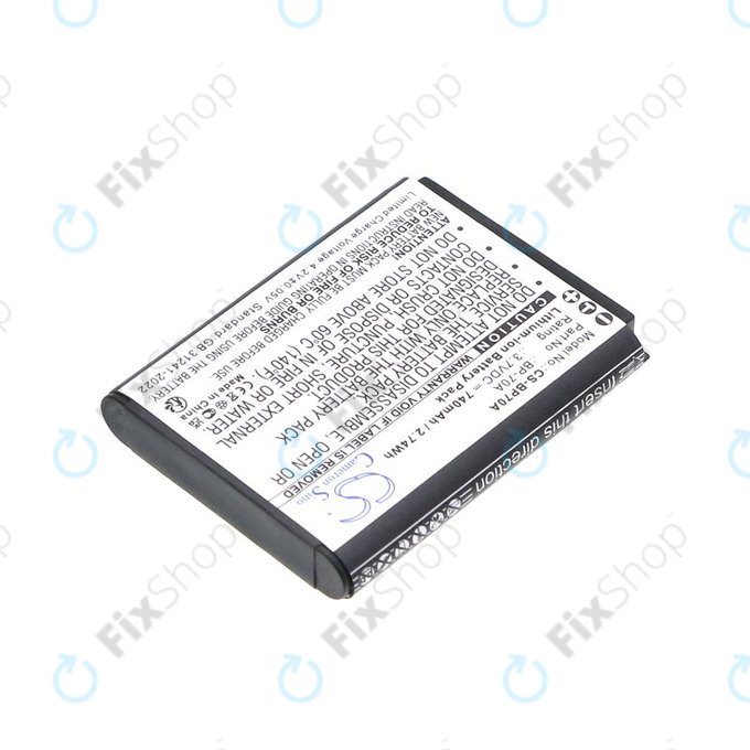 Baterie pentru Samsung ES, ST, 740mAh, Li-Ion, 3.7V, BP-70A, HQ