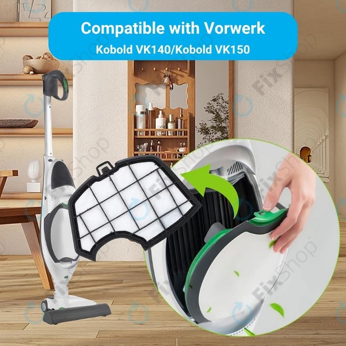 Vorwerk Kobold VK140, VK150 - Filtru de praf FP140