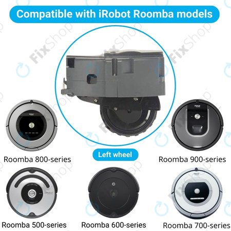 iRobot Roomba 500, 600, 700, 800, 900-series - Roată cu Motor (Stânga)