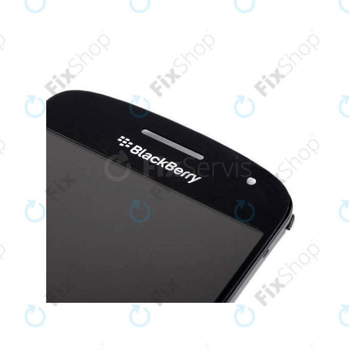 Blackberry Bold Touch 9900 - Ecran LCD + Sticlă Tactilă + Ramă Verzia 002 (Black) TFT