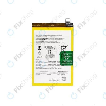 Oppo Reno 8 T - Baterie BLP981 4800mAh