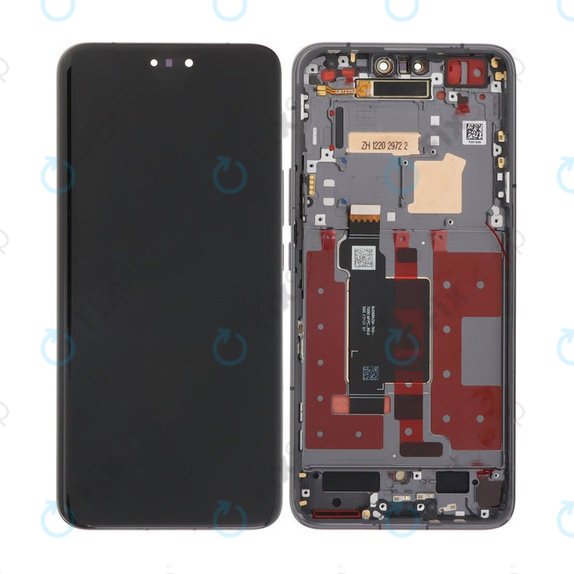 Honor Magic6 Pro - Ecran LCD + Sticlă Tactilă + Ramă (Black) OLED