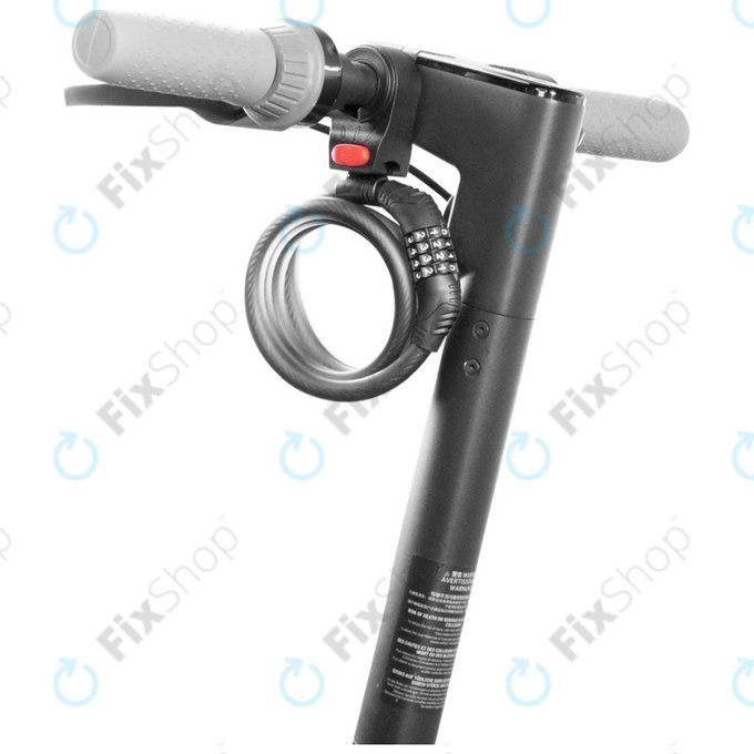 Segway Kickscooter P100SE, Ninebot ES1, ES2, ES4, E22, E25 - Lacăt cu Cablu