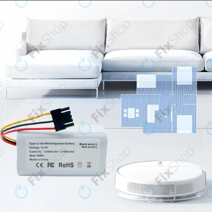 Xioami Mi Robot Vacuum Mop 2 Lite, E10 - Baterie N011-4S1P Li-Ion 14.4V 2600mAh
