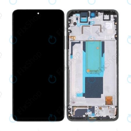 Xiaomi Redmi Note 11 Pro+ 5G 220333QAG - Ecran LCD + Sticlă Tactilă + Ramă (Mysterious Black) - 560001K16U00 Genuine Service Pack
