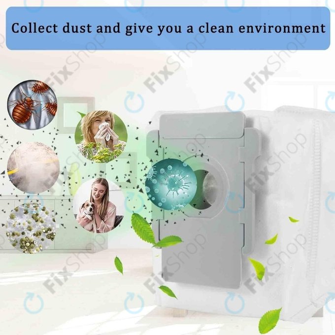 iRobot Roomba e-series, i-series, j-series, s-series - Sac de praf (3buc)