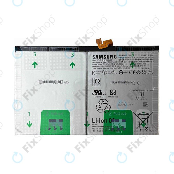 Samsung Galaxy Tab S10+ X820, X826B - Baterie EB-BX828ABE 10900mAh - GH82-35927A Genuine Service Pack