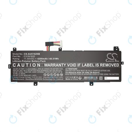 Baterie pentru Asus BX430, Expertbook B5440fa, P5240ua-1a, 4200mAh, Li-Pol, 11.55V, C31N1620, HQ
