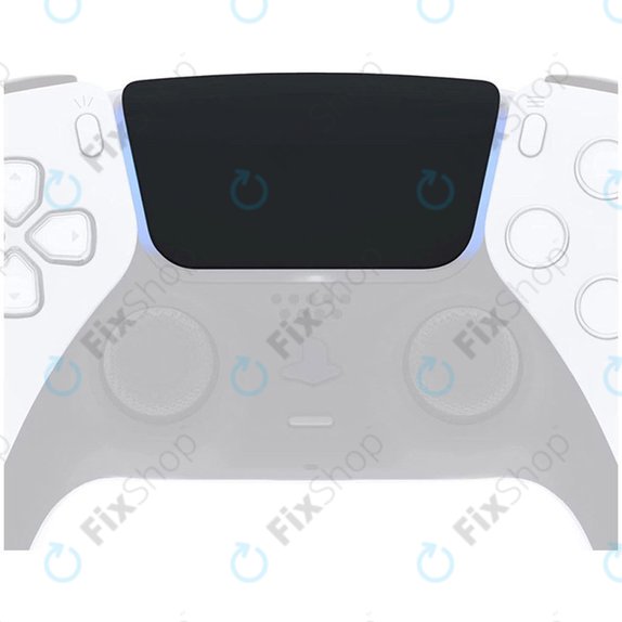 Capac touchpad V2.0 (Black) pentru controler Sony PlayStation 5 DualSense