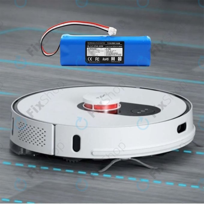 Xiaomi Roidmi EVE Plus, Viomi, Lydsto, Proscenic, Tefal - Baterie XJT-2P4S-5200 Li-Ion 14.4V 5200mAh